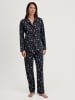 Calida Pyjama in saphir blue