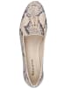 Tamaris Slipper in Beige/Schwarz