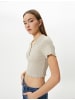 KOTON T-shirt in Beige
