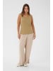 KAFFE curve Jerseytop KCcarina Tight fit in Petrified Oak