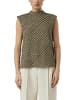 comma Blusentop in khaki ecru