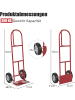 COSTWAY Sackkarre bis zu 300 kg in Rot