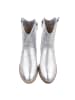 Ital-Design Stiefelette in Silber