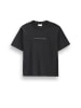 Coccodrillo T-shirt mit kurzen Ärmeln in schwarz
