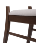 MCW 2er-Set Esszimmerstuhl M59, Dunkles Gestell, creme