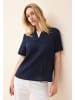 Cecil 'Blusenshirt mit Struktur' Marineblau