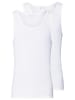 Hanro Unterhemd / Tanktop Cotton Essentials in Weiß
