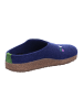 HAFLINGER Hausschuhe Damen Grizzly Rübli in Blau