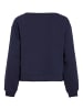 Vila Langärmeliges Sweatshirt in Navy Blazer