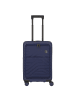 BRIC`s Ulisse 4 Rollen Kabinentrolley 55 cm mit Dehnfalte ocean blue