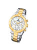 Festina Analog-Armbanduhr Festina Boyfriend silber, gold mittel (ca. 39mm)