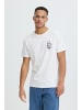 BLEND Rundhalsshirt BHJACKSON in Weiß