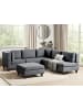 Beliani 6-tlg Modulsofa UNSTAD in Grau