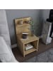 CALICOSY Nachttisch ULLMAN in Helles - (W) 35,6  x (H) 72  x (L) 37,4  cm