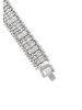 faina Women Segmented Link Bracelet in Silver