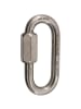 CAMP OVAL QUICK LINK 10MM EDELSTAHL in Hellgrau