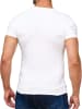 Arizona-Shopping T Shirt 3D Print Short Sleeve Shirt H2160 in Weiß