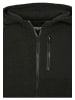 Urban Classics Urban Classics Herren Hooded Sherpa Zip Jacket in black