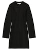 Garcia Winter Strickkleid in off black
