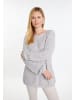 usha WHITE LABEL Damen Strickpullover in Grau