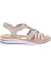 rieker Keilsandalette in beige
