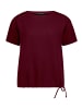 Betty Barclay Blusenshirt mit Tunnelzug in Maroon Banner