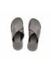 Flip Flop Sandale "wedge*cross croco" in steel