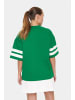 SAINT TROPEZ Sweatshirt ZalinaSZ Oversize fit in Abundant Green