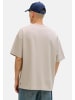 Jack & Jones T-Shirt Barron Tee in Moonbeam