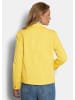 GOLDNER Baumwolljacke mit edlen Ziernähten in gelb