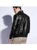 Wittchen Stylish eco leather jacket, man in Black