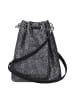 Jimmy Choo Schwarz Satin Umhängetasche