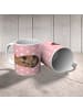 Mr. & Mrs. Panda Kindertasse Einhorn Meerschweinchen ohne Spruch in Rot Pastell