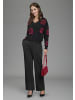 Bruno Banani Cardigan in schwarz-rot