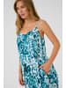 Kaffe Kleid KAthora Regular fit in Teal Leopard Print