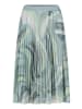 Betty Barclay Plisseerock mit Gummizug in Mint/Green