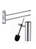 relaxdays 2-tlg. Badezimmer Set in Silber