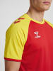 Hummel T-Shirt Raglanärmel Hmlmatch Erwachsene in TRUE RED/BLAZING YELLOW