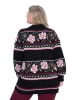 Ulla Popken Strickjacke in schwarz