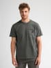 Petrol Industries T-Shirt aus Baumwolle mit Brusttasche vaughn in Grün