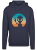 F4NT4STIC Hoodie Alien Piece Sonnenuntergang in marineblau