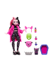 Monster High Puppe und Pyjamapartyzubehör, Draculaura, ab 4 Jahre
