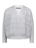 Betty Barclay Feinstrickjacke mit Pailletten in Light Silver Melange