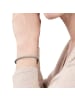 Tom Tailor Armband Edelstahl, Leder in weiß