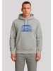 F4NT4STIC Hoodie Retro Car Japanese Streetstyle in grau meliert