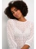 Kaffe Langarm-Bluse KAloren in Chalk