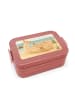 Mr. & Mrs. Panda Bento Box Robbe Liegen Design ohne Spruch in Rot Pastell