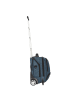 Dermata 2 Rollen Businesstrolley 46 cm Laptopfach petrol