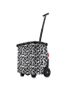 Reisenthel carrycruiser - Einkaufstrolley 47.5 cm (twist maroon) in frame leo nero