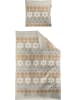 Irisette Fein-Biber Bettwäsche in beige